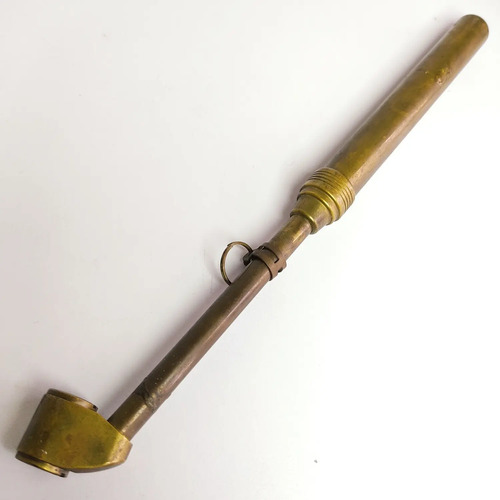 Calibrador De Aire Antiguo En Bronce, No Funciona