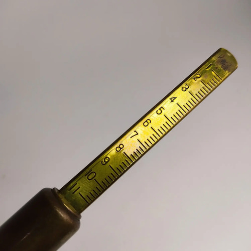 Calibrador De Aire Antiguo En Bronce, No Funciona - foto 4