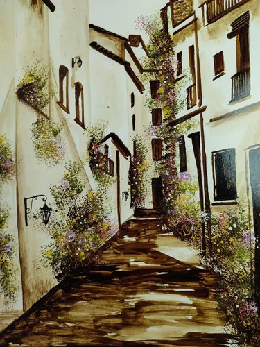 Pinturas Vintage De Cali Y Popayán, 3 Imágenes, Agudelo - foto 2