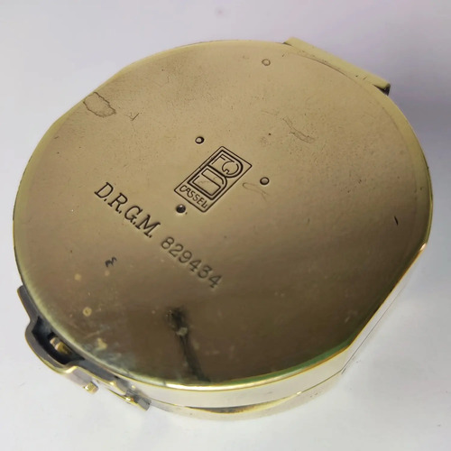 Brújula De Topografía Antigua, 1900, Breithaupt & Sohn, Cassel - foto 9
