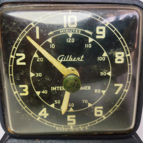 Reloj De Ajedrez Hilbert, Antiguo, Made In USA, No Funciona - foto 7