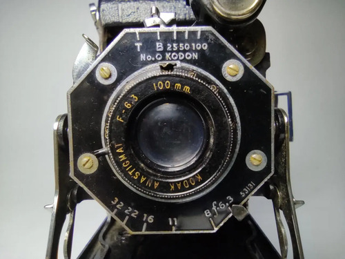 Cámara Fotográfica De Fuelle Kodak Junior 620, USA, Funciona - foto 2