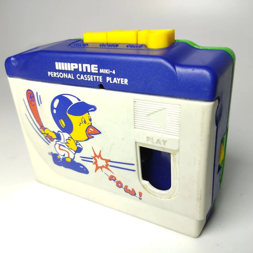 Casetera Vintage, Década De Los 80, Funcionando