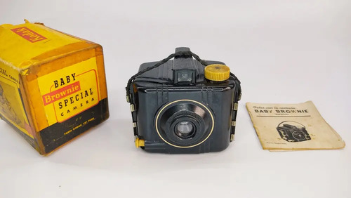 Cámara Fotográfica Kodak Baby Brownie Special, Funcionando - foto 6