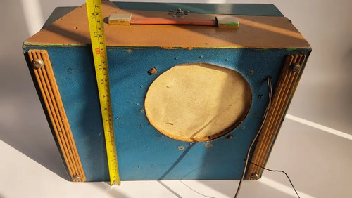 Vitrola Tocadiscos Antigua, Vintage, 110 V, No Funciona - foto 7
