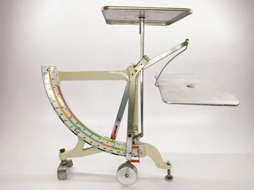 Báscula Antigua De Doble Bandeja, 33 cm, 2 kg