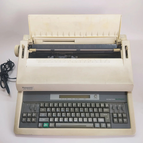 Máquina De Escribir Eléctrica Panasonic KX-E2020, Japonesa