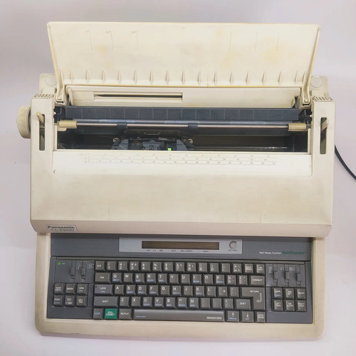 Máquina De Escribir Eléctrica Panasonic KX-E2020, Japonesa - foto 3