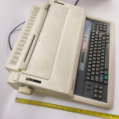 Máquina De Escribir Eléctrica Panasonic KX-E2020, Japonesa - foto 7
