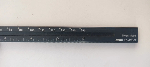 Calibrador De Aire SPI 2000, Paquímetro 31-415-3, Made In Switzerland - foto 5