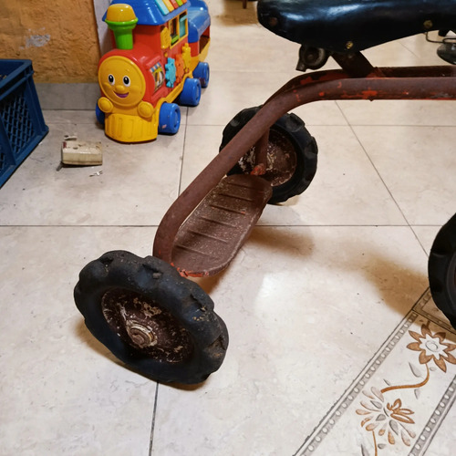 Triciclo Infantil De Los Años 70, Solo Para Decoración, No Apto Para Uso - foto 3