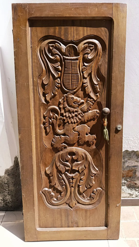 Talla En Madera, León Francés, 110 × 50 cm Aproximadamente - foto 4