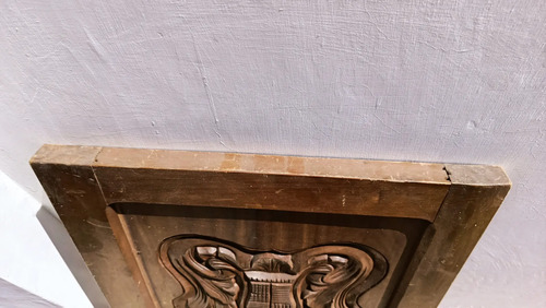 Talla En Madera, León Francés, 110 × 50 cm Aproximadamente - foto 5