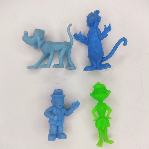 Figuras De Yupi, Lote De 4 Unidades