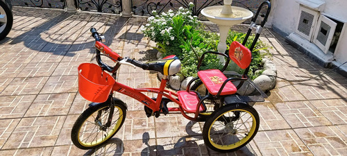 Triciclo Infantil Clásico Grande, Para Dos Pasajeros - foto 3