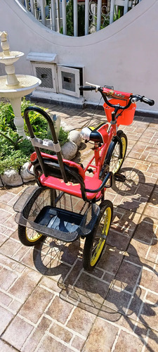 Triciclo Infantil Clásico Grande, Para Dos Pasajeros - foto 7
