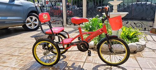 Triciclo Infantil Clásico Grande, Para Dos Pasajeros - foto 8