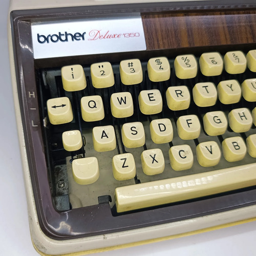 Máquina De Escribir Brother Deluxe 1350 Japonesa + Cinta - foto 3