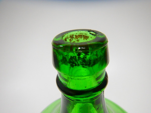 Damajuana Antigua, Botellón De Vino, Vidrio Soplado Original - foto 4
