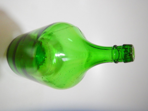 Damajuana Antigua, Botellón De Vino, Vidrio Soplado Original - foto 5
