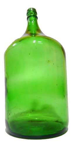 Damajuana Antigua, Botellón De Vino, Vidrio Soplado Original - foto 7