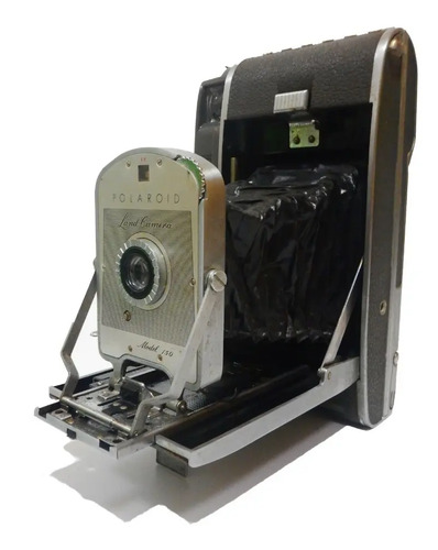 Cámara Fotográfica Antigua Polaroid Land 150, De Fuelle - foto 5