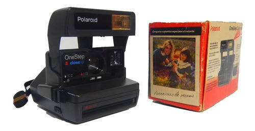 Cámara Fotográfica Antigua Polaroid 600, Instantánea, Funciona - foto 2