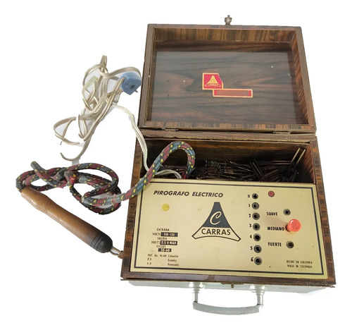 Pirograbador Antiguo Para Madera O Cuero, Profesional, 110 V
