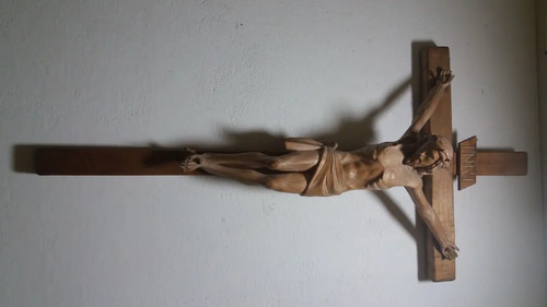 Crucifijo Antiguo, Cristo Tallado, Venta Solo En Cali - foto 3
