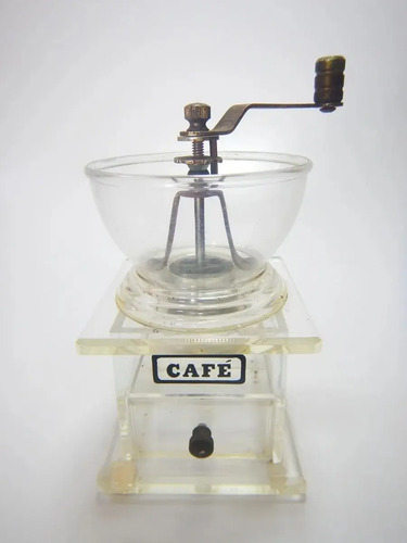 Molino Para Grano De Café Style Vintage, En Resina Cristalina - foto 9