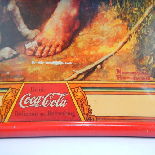 Póster Publicitario Coca-Cola Antiguo Original #2, En Retablo - foto 6