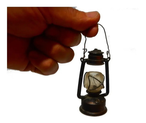 Sacapuntas Antiguo De Colección, Figura De Lámpara De Petróleo - foto 2