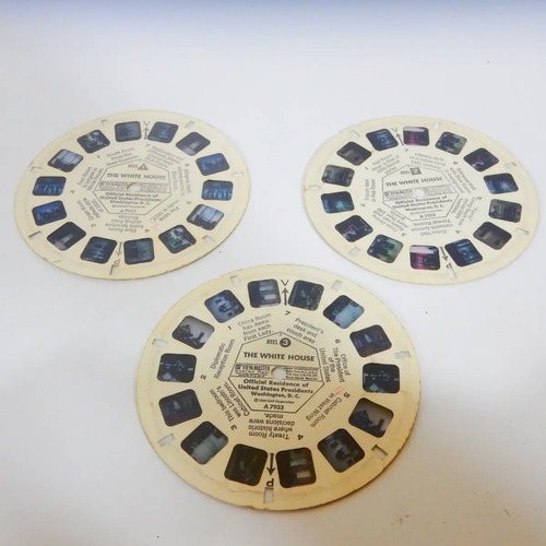 View Master 3D Estereoscopio, Discos x 3, Casa Blanca - foto 3