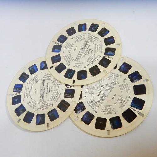 View Master 3D Estereoscopio, Discos x 3, Washington D. C. - foto 9