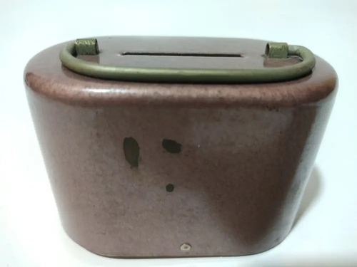 Alcancía Antigua Banco Caja Colombiana De Ahorros, Con Llave - foto 4