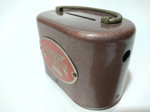 Alcancía Antigua Banco Caja Colombiana De Ahorros, Con Llave - foto 5