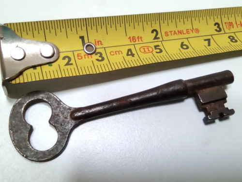 Llave Antigua En Metal, Original, Años 30 - foto 7