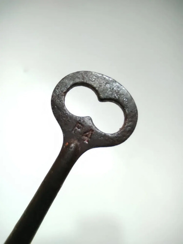 Llave Antigua En Hierro, Original, Años 30 A 50 - foto 10