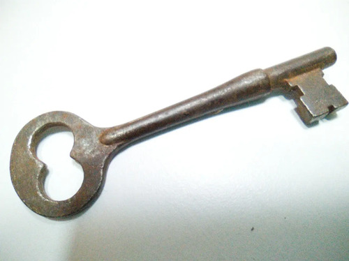 Llave Antigua En Hierro, Original, Años 30 A 50 - foto 2