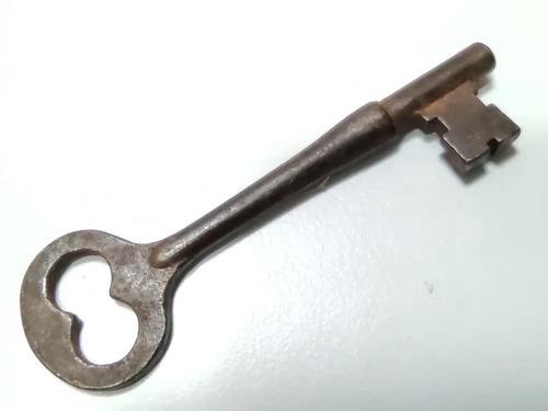 Llave Antigua En Hierro, Original, Años 30 A 50 - foto 4