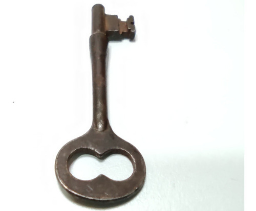 Llave Antigua En Hierro, Original, Años 30, 7 cm - foto 7