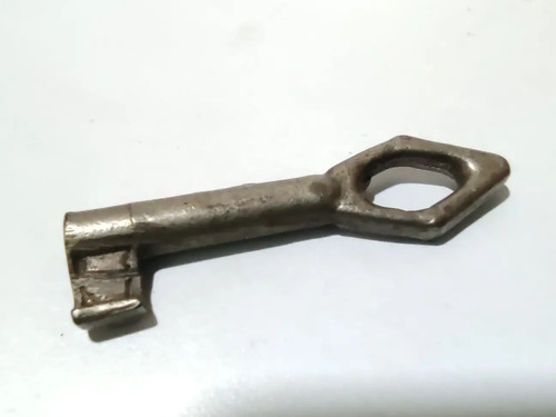 Llave Antigua En Hierro, Original, 5,5 cm - foto 2