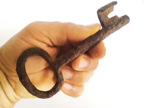 Llave Antigua Original Colonial, 12 cm - foto 7