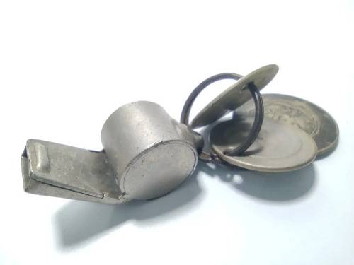 Pito Metálico Antiguo The Acme Thunderer, England, Funciona - foto 5