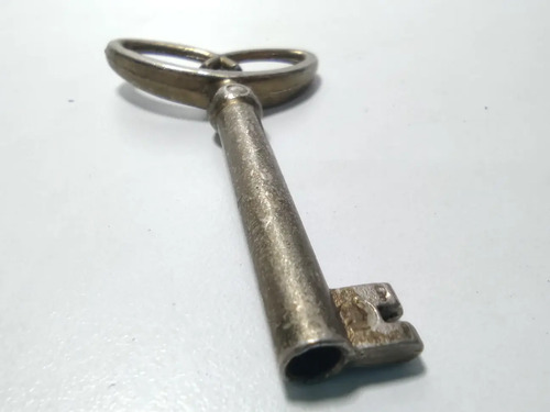 Llave Antigua De Imitación, Metal Niquelado, 6 cm - foto 4
