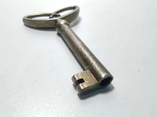 Llave Antigua De Imitación, Metal Niquelado, 6 cm - foto 6