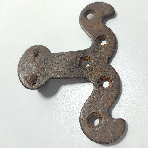 Recibidor De Chapa Antiguo, Cerrojo - foto 2