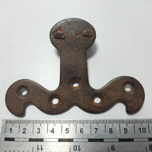 Recibidor De Chapa Antiguo, Cerrojo - foto 3