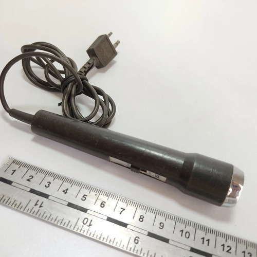 Micrófono Mini Antiguo Para Grabadora Periodística, No Funciona - foto 7