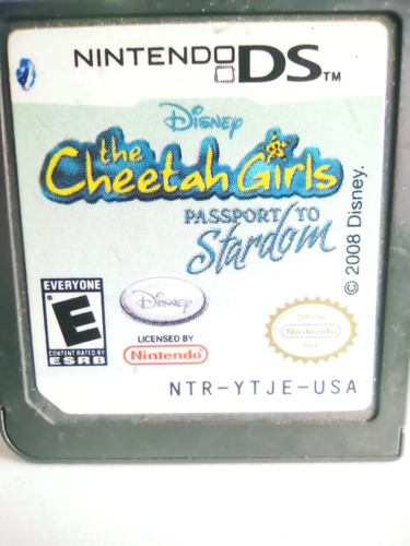 Tarjeta / Cartucho De Videojuego Nintendo DS, Funcionamiento Desconocido